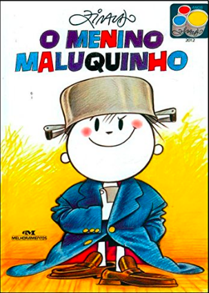 Capa do livro O Menino Maluquinho, de Ziraldo, mostra ilustração de garoto sorridente com panela na cabeça. O livro está entre os 10 clássicos da literatura infantil que marcaram época, nas últimas dez décadas