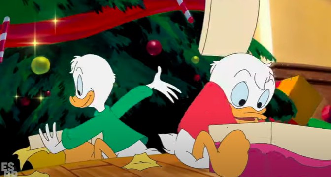 Cena de filme Aconteceu no Natal do Mickey