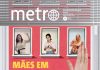 Parte da capa do "Mães em Quarentena", caderno especial de Dia das Mães lançado por Metro Jornal e Canguru News.