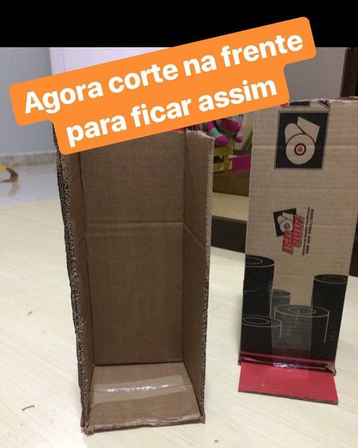 como fazer CASINHA para Bonecas BARBIE de PAPELÃO (FÁCIL ) 