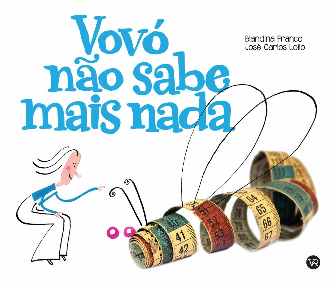 Capa do livro 'Vovó não sabe mais nada'