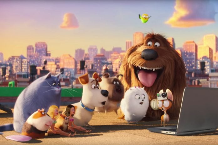 5 filmes sobre pets para assistir com as crianças, cena do filme Pets: a vida secreta dos bichos