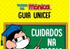 Unicef lança guia 'Cuidados na Escola' para a volta às aulas presenciais; capa do guia 