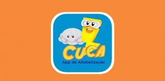 Conheça o Cuca: o aplicativo inovador para o ensino da alfabetização; imagem do aplicativo Cuca