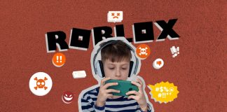 Infiltrados nos games: o perigo do assédio de crianças em jogos online; criança com fones de ouvido jogando jogo no celular