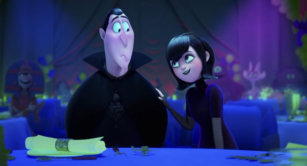 Drac e Mavis, personagens do filme Hotel Transilvânia: Transformonstrão