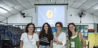 Erika Fischer, Bela Gil, Ariela Doctors promovem curso de formação em escola sobre educação alimentar