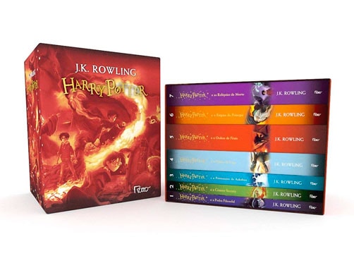Box de livros "Harry Potter"