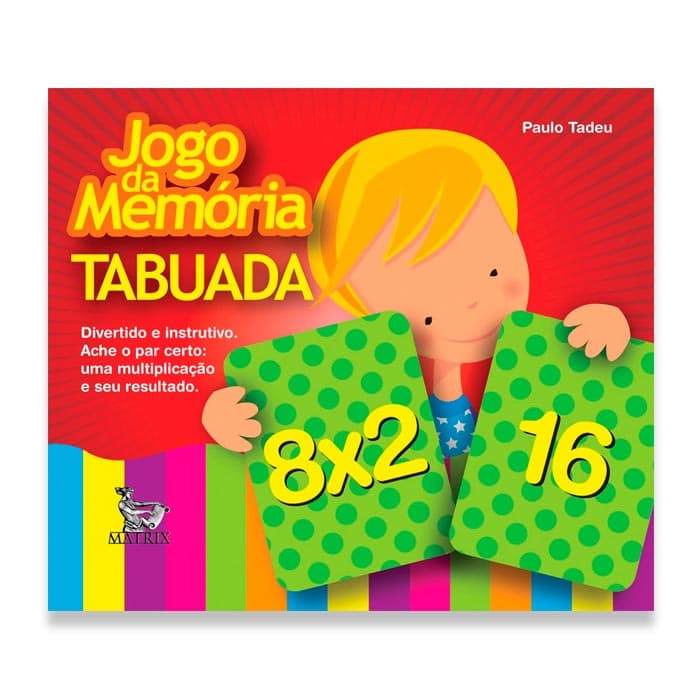 Jogo da Memória da TABUADA [Como Fazer] 