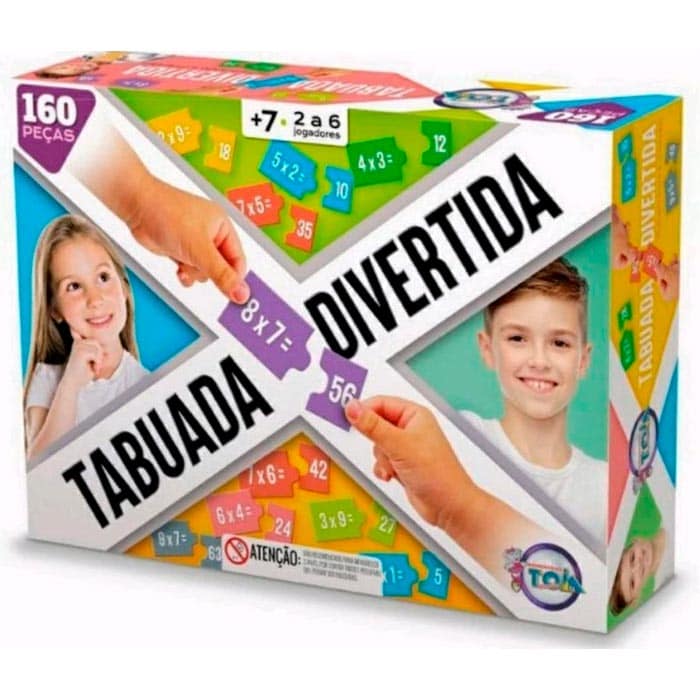 Jogos fáceis de Tabuada para que possa ensinar na escola ou em casa com  seus filhos. Espero que goste desse material fan…