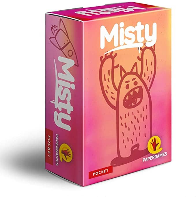 Baralho do jogo Misty, da PaperGames