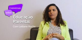 Leiliane Rocha, sentada em poltrona, defende a Educação Sexual nas escolas