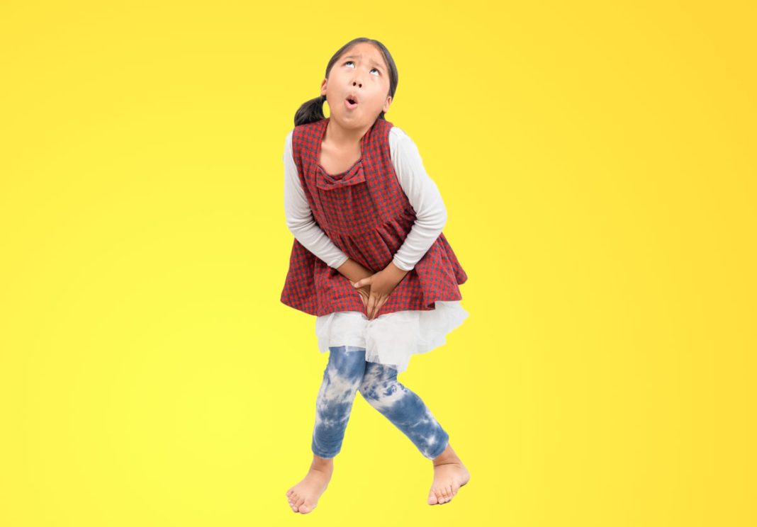 incontinência urinária infantil