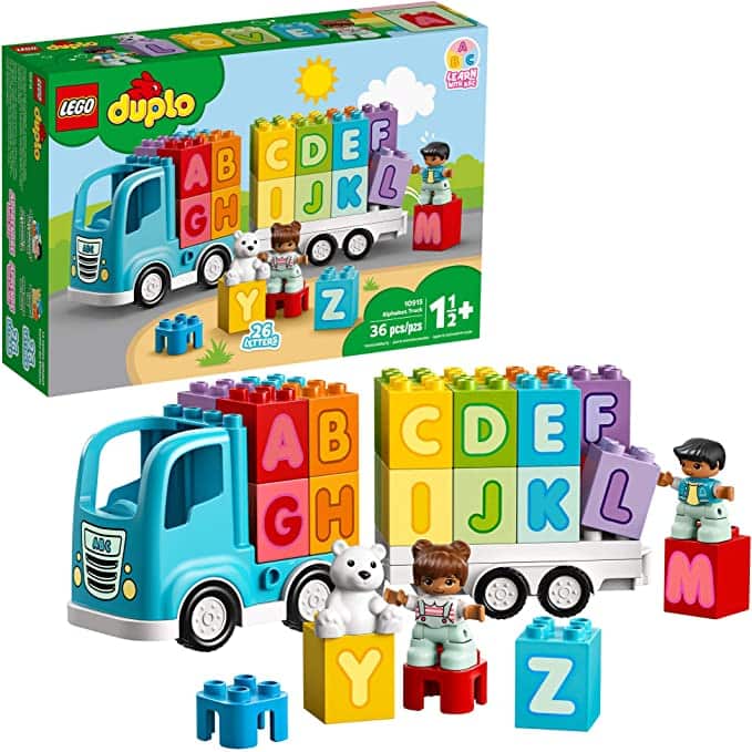 Brinquedo Lego Caminhão do Alfabeto