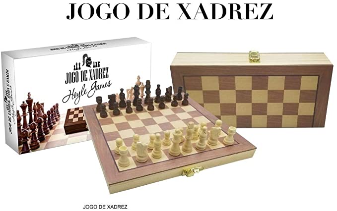 Jogo de Xadrez Dobrável 