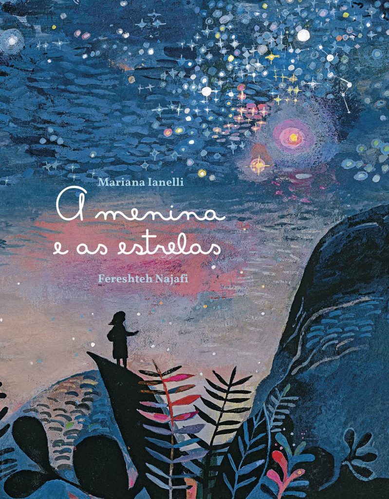 Capa do livro A menina e as estrelas