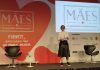 Ivana Moreira, fundadora da Canguru News, durante 9 Seminário de Mães