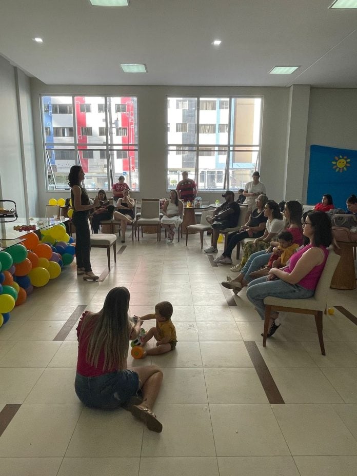 Festa infantil com bate-papo com educadora parental Fernanda Mosin