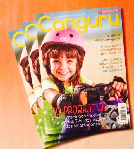 Capa da edição número 1 da revista Canguru