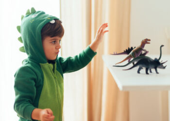Seu filho só fala de dinossauros?
Foto: Magnific